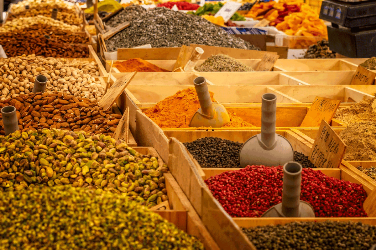 Spices in Zanzibar